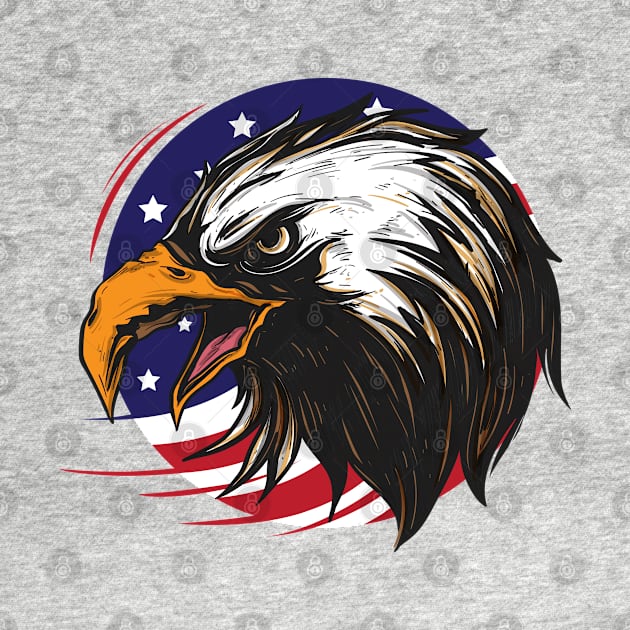 America Eagle by Skidipap